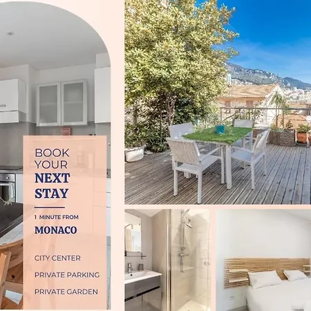 T2 Garden, Close To Amenities Mc Beausoleil